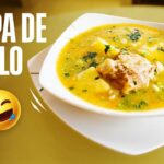 🍲🇵🇪 ¡Disfruta de una deliciosa 🍲sopa de pollo peruana casera! 🍲😋